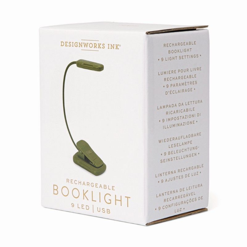 Book Light leeslampje - Army Green