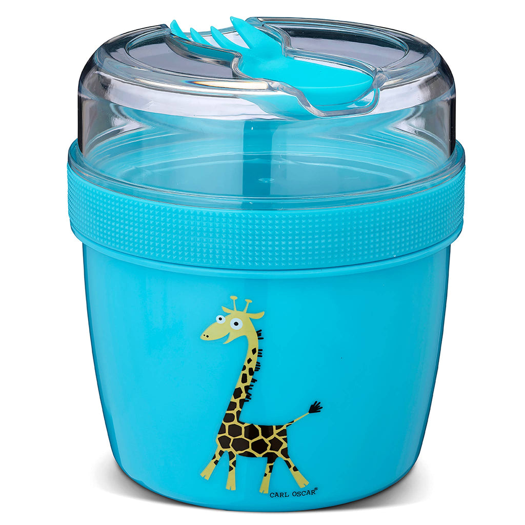 N'ice Cup - L, Kids, Lunchbox met koelschijf - Turkoois