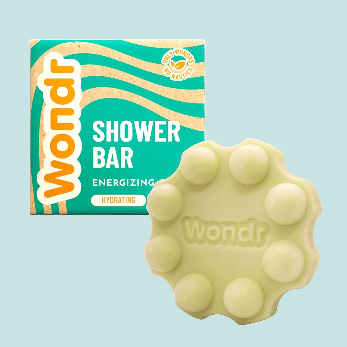 Wondr - Shower Bar - Energizing Ginger