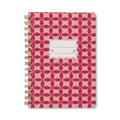 Tulip A5 Twin Wire Notitieblok - Pinwheel Pink