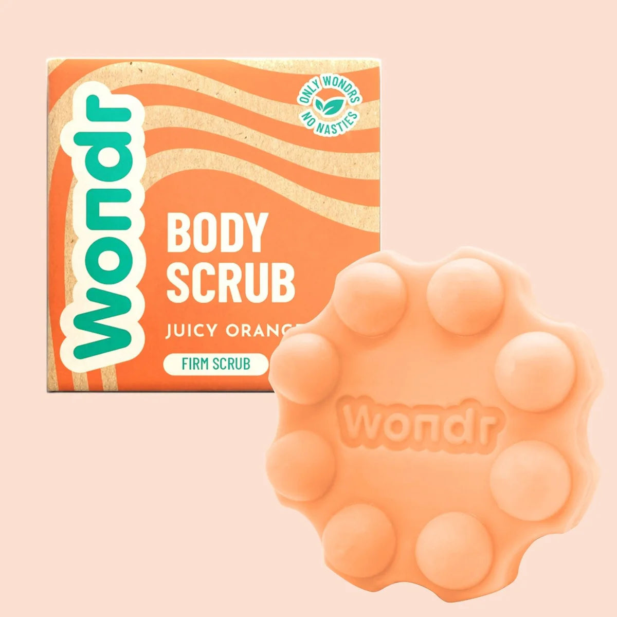 Wondr - Shower Bar - Juicy Orange Scrub