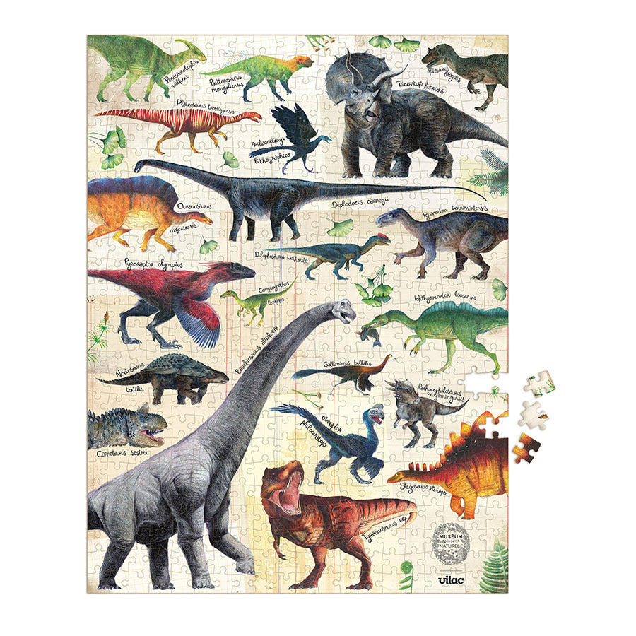 Puzzel Dinosaurussen - 500 stukjes
