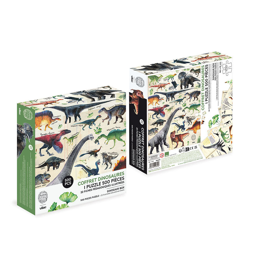 Puzzel Dinosaurussen - 500 stukjes