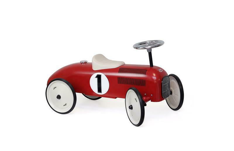Vintage rode loopauto