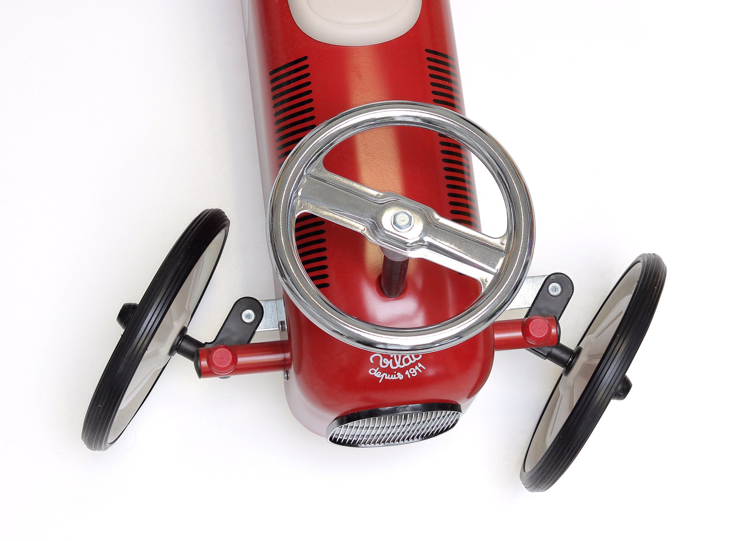Vintage rode loopauto