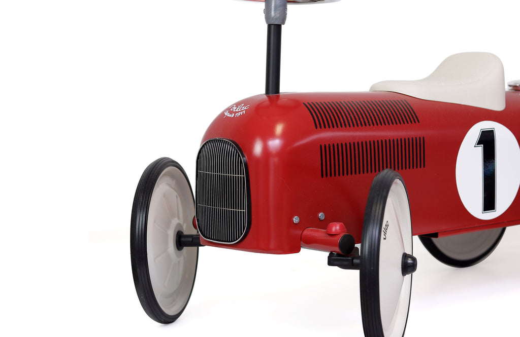 Vintage rode loopauto