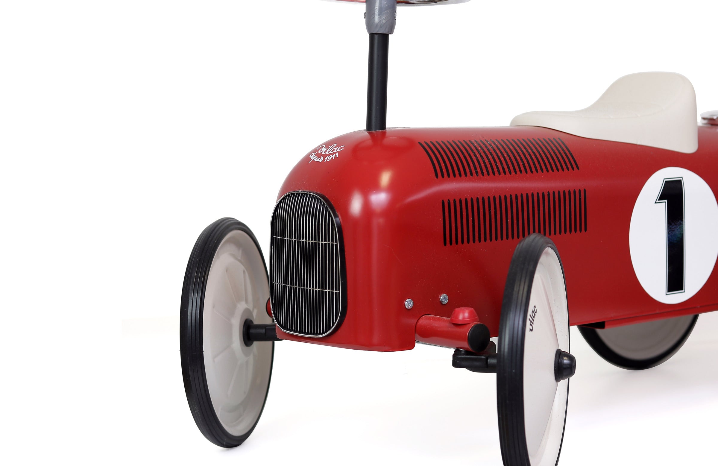 Vintage rode loopauto
