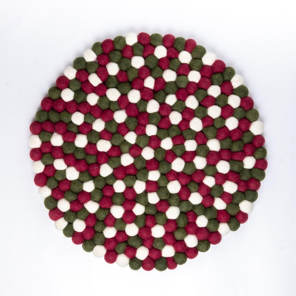 Onderzetter VB 40 cm Holly Berry