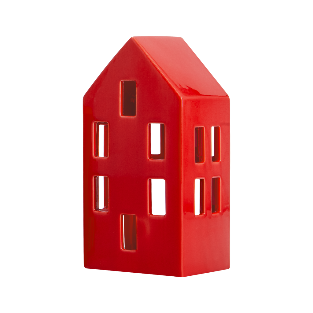 Nyhavn tea light house 'red'