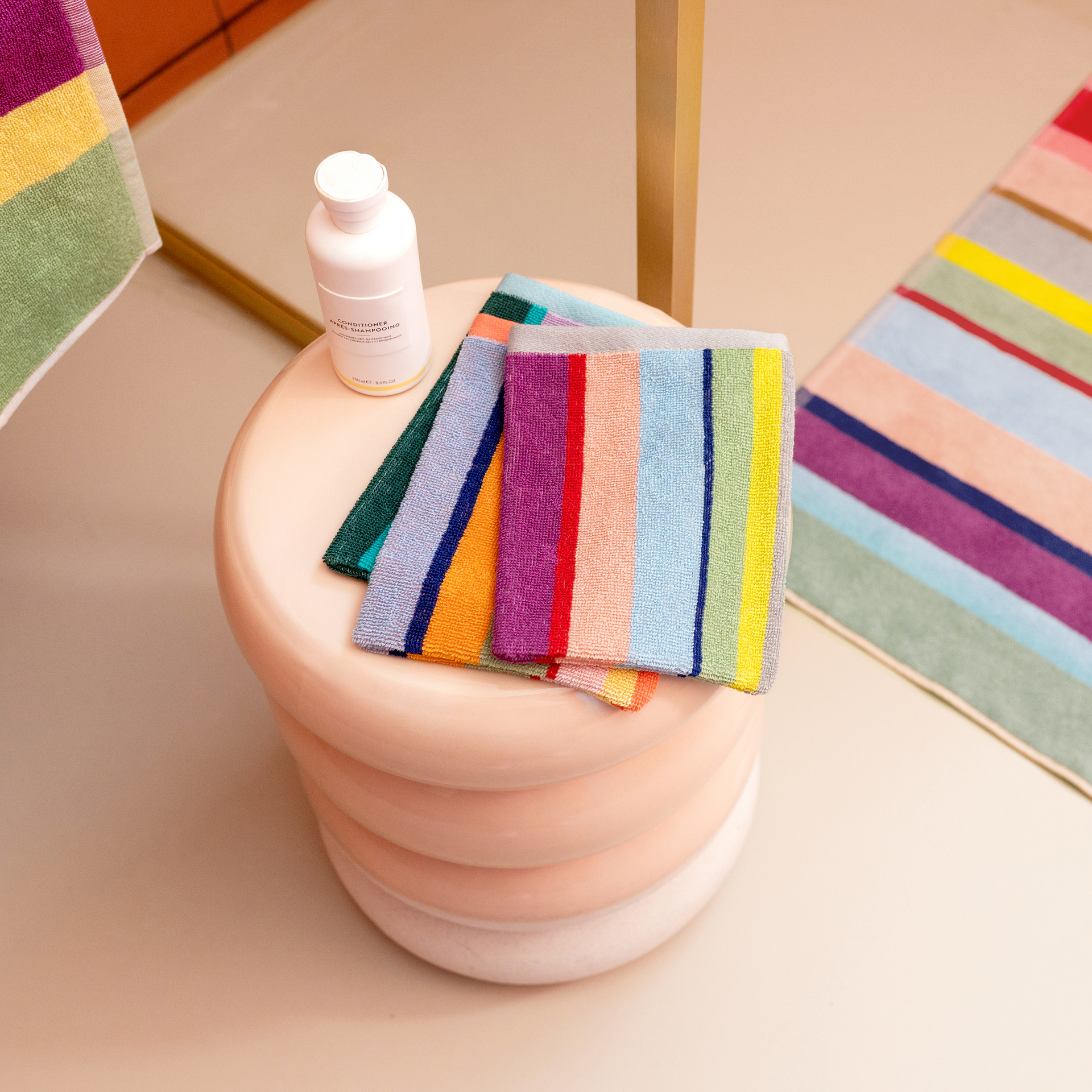 Set van 3 Washandjes, Nizza