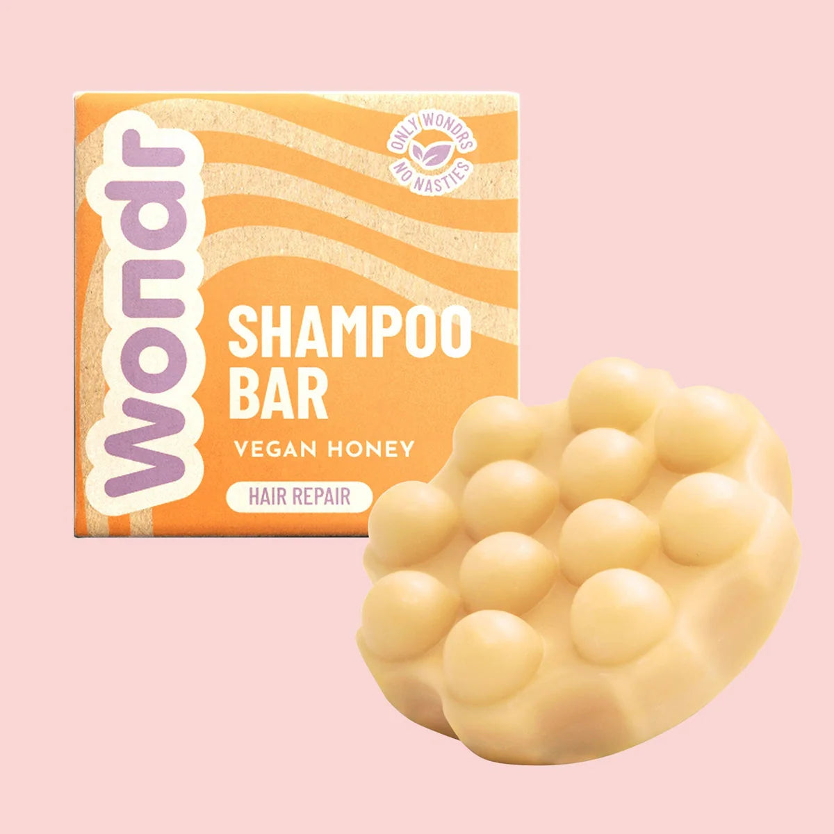 Wondr - Shampoo Bar - Vegan Honey