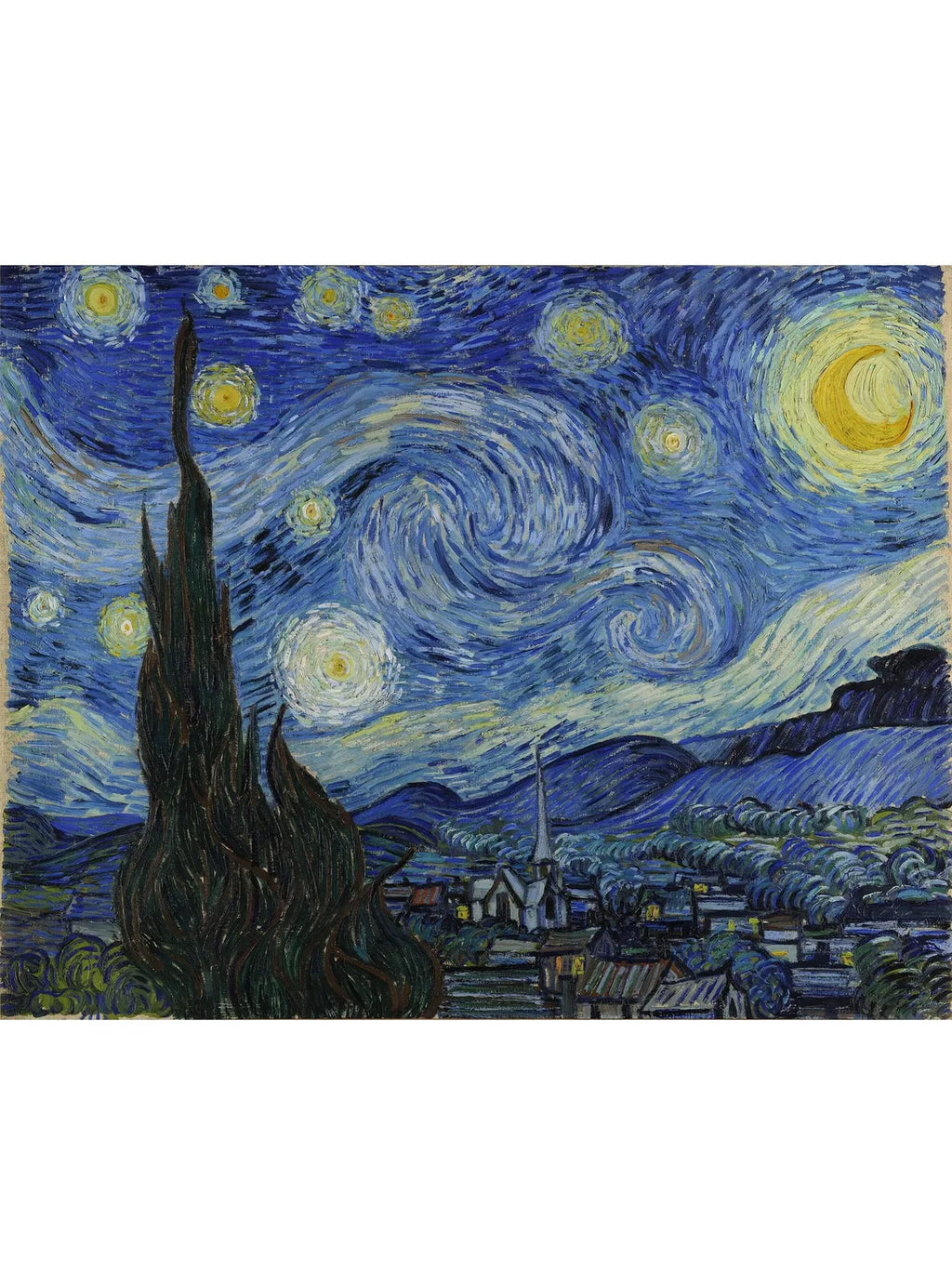The Starry Night - Vincent van Gogh