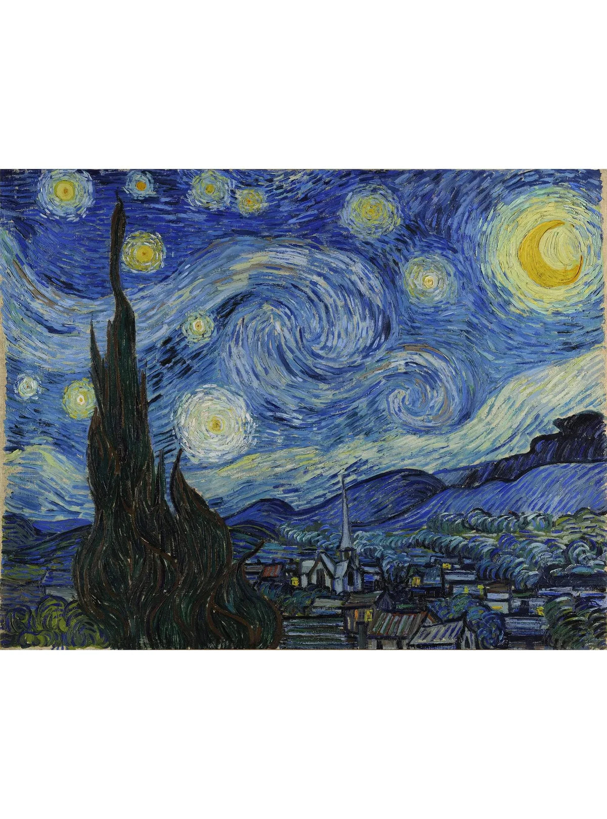The Starry Night - Vincent van Gogh