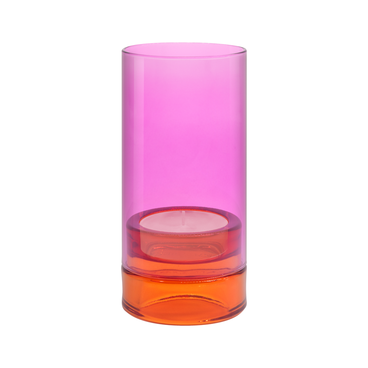 Windlicht 'Lys' roze