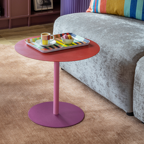 Side table Rondo 'berry'